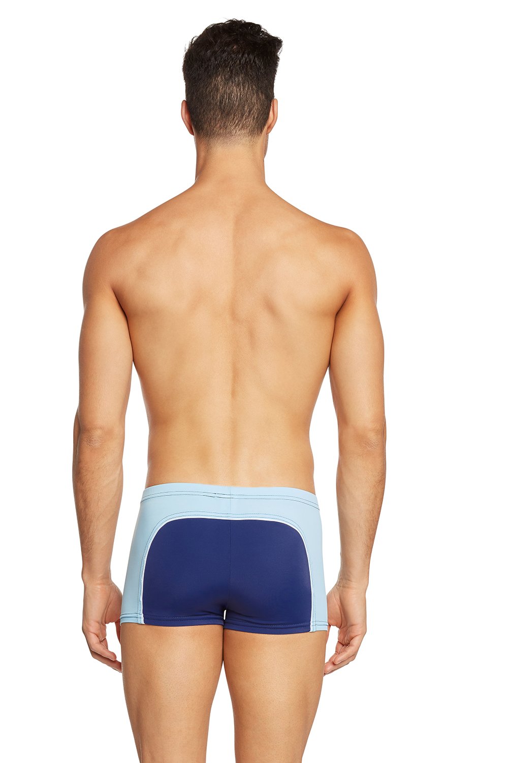 Blue 70s Swim Short - Sauvage