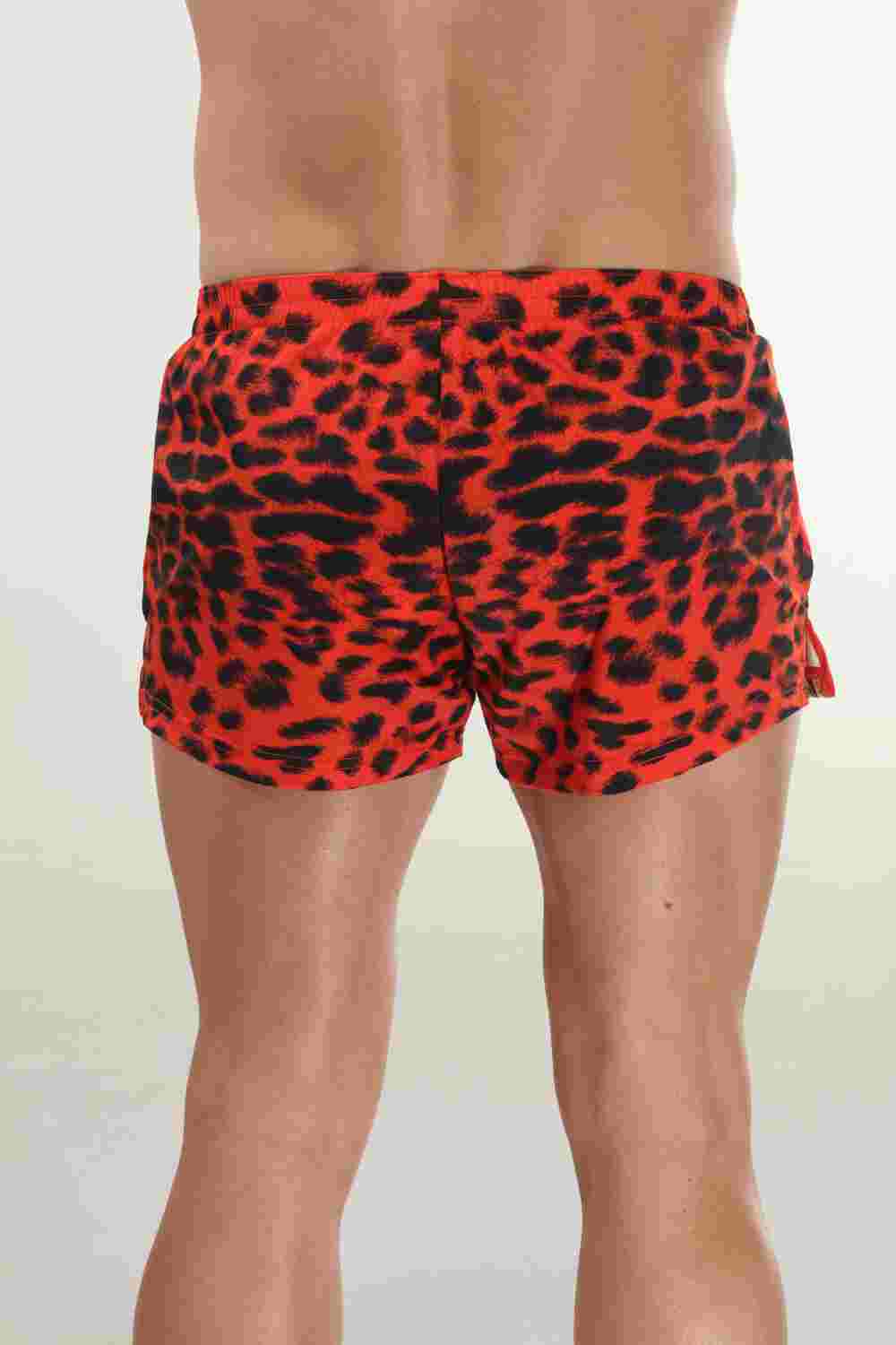 Red Leopard Classic Swimmer