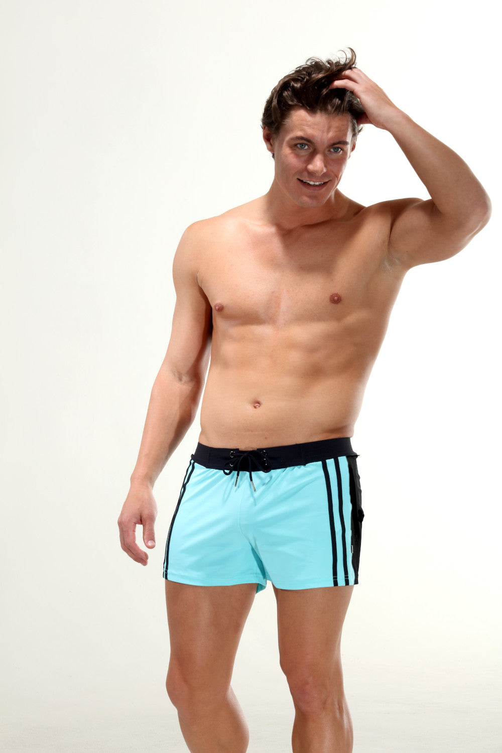 swimsuit model on beach Moderno Sky