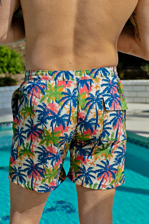 Palms Squared Trunks