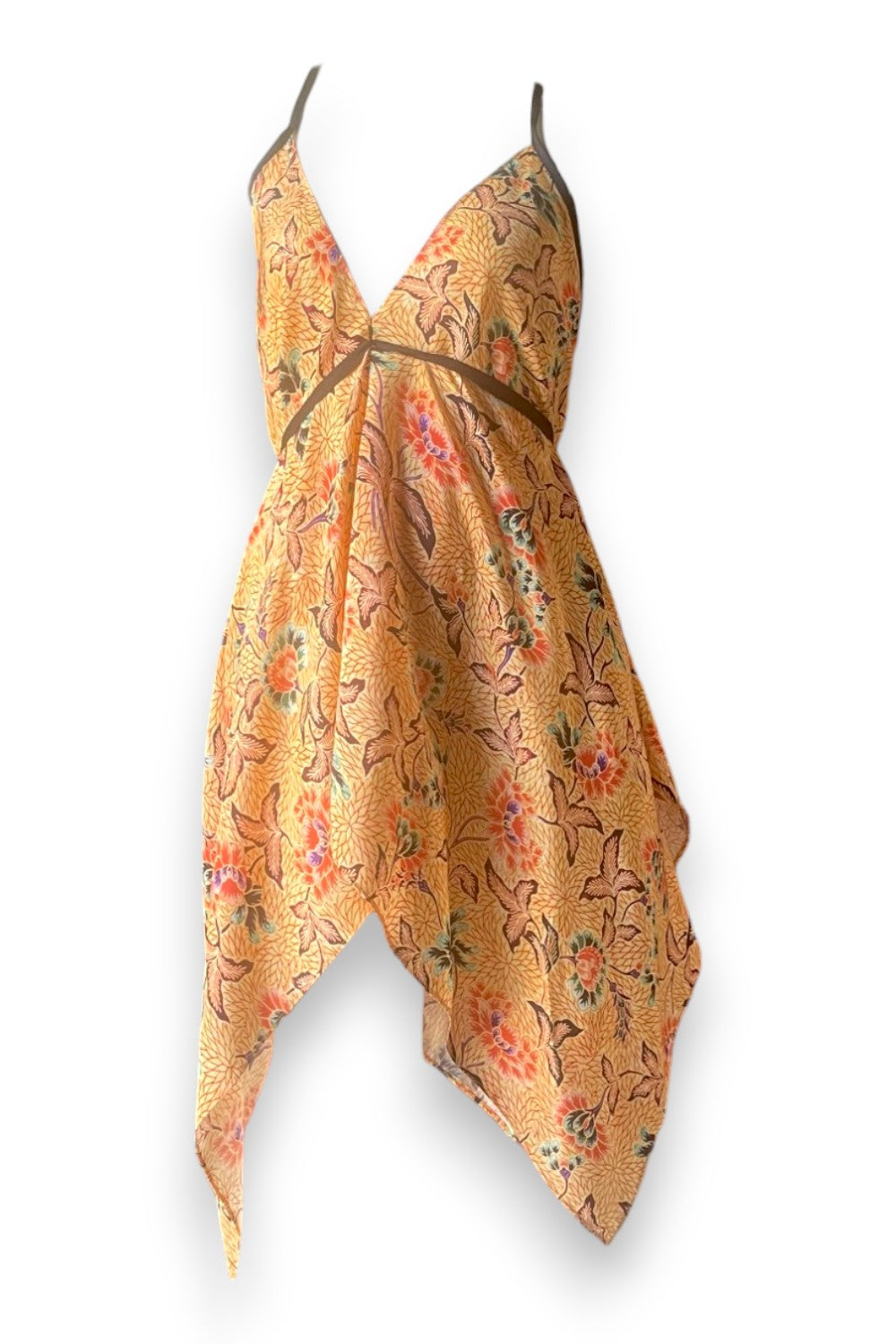 Designer Silk Dress- Leopard