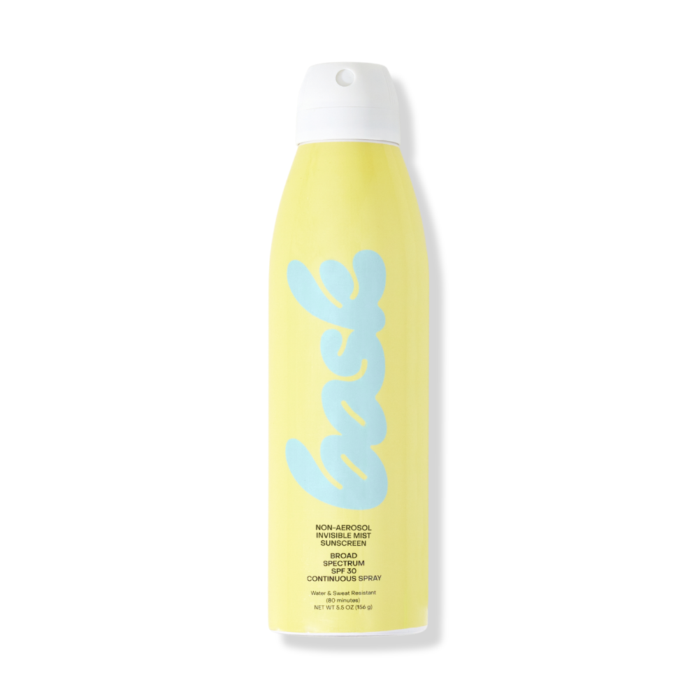 swimsuit model on beach Bask Sunscreen - 30 Spf Spray
