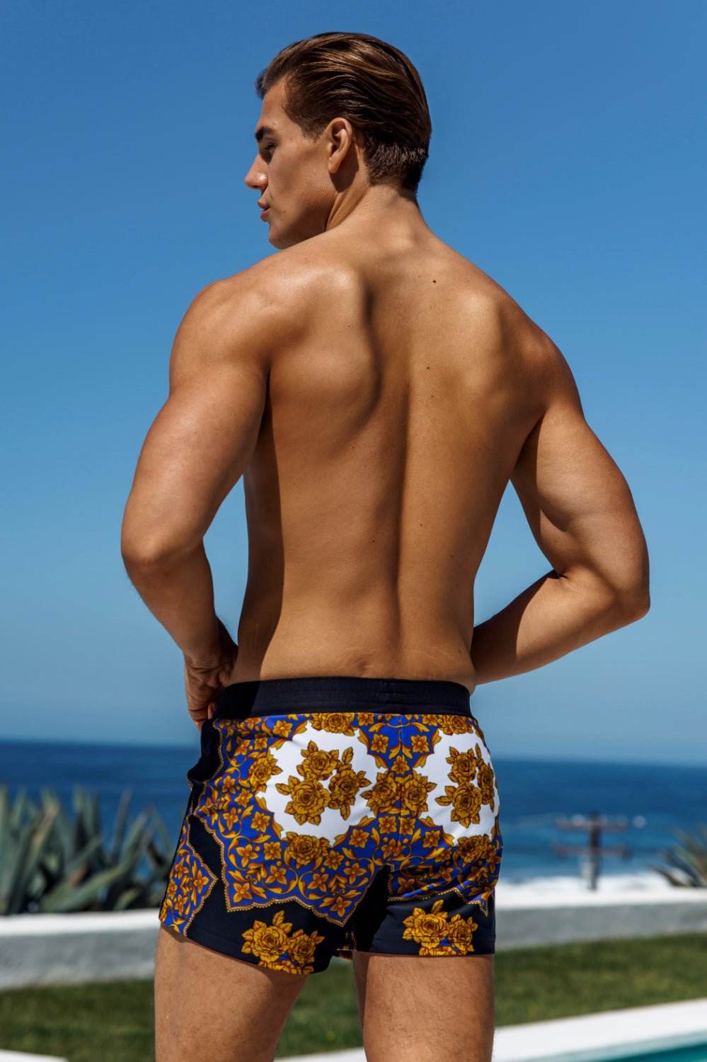 Amalfi Retro Lycra Swimmer amalfi-retro-lycra-swimmersauvage-swimwear-mens-2232071