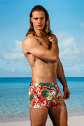 Coral Lei Retro Lycra Swimmer coral-lei-retro-lycra-swimmersauvage-swimwear-mens-6887147