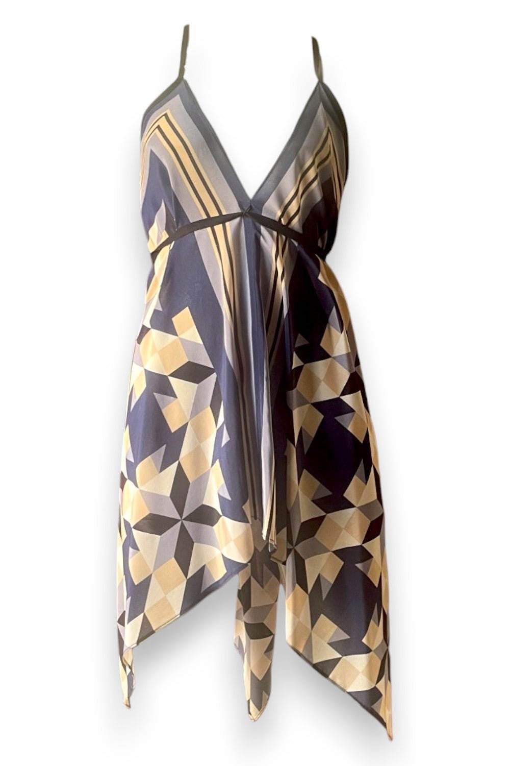 swimsuit model on beach Designer Silk Resort Dress - Resort 24