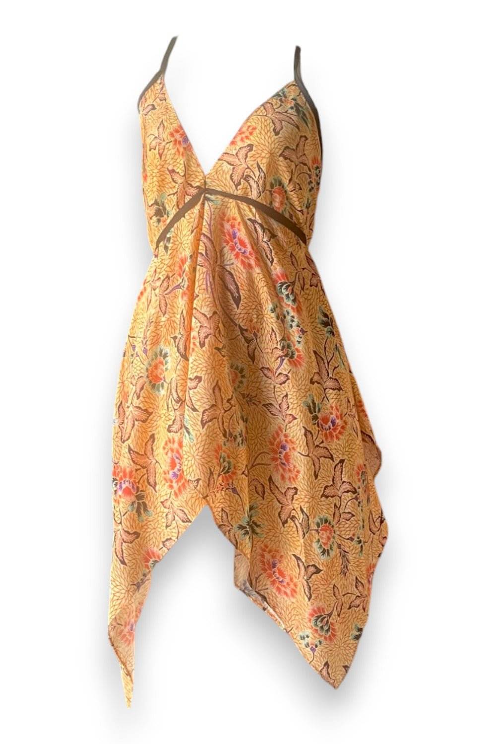 Designer Silk Dress- Leopard - Leopard (Model) Designer Silk Dress- Leopard - Leopard (Model)