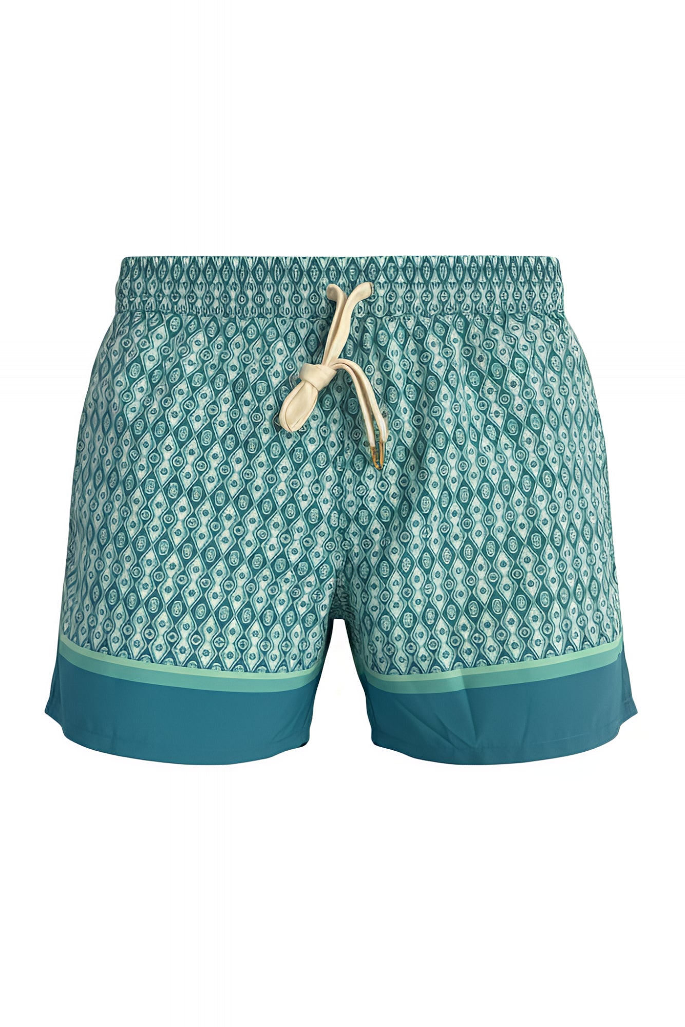 swimsuit model on beach Beach Safari Aquamarine short
