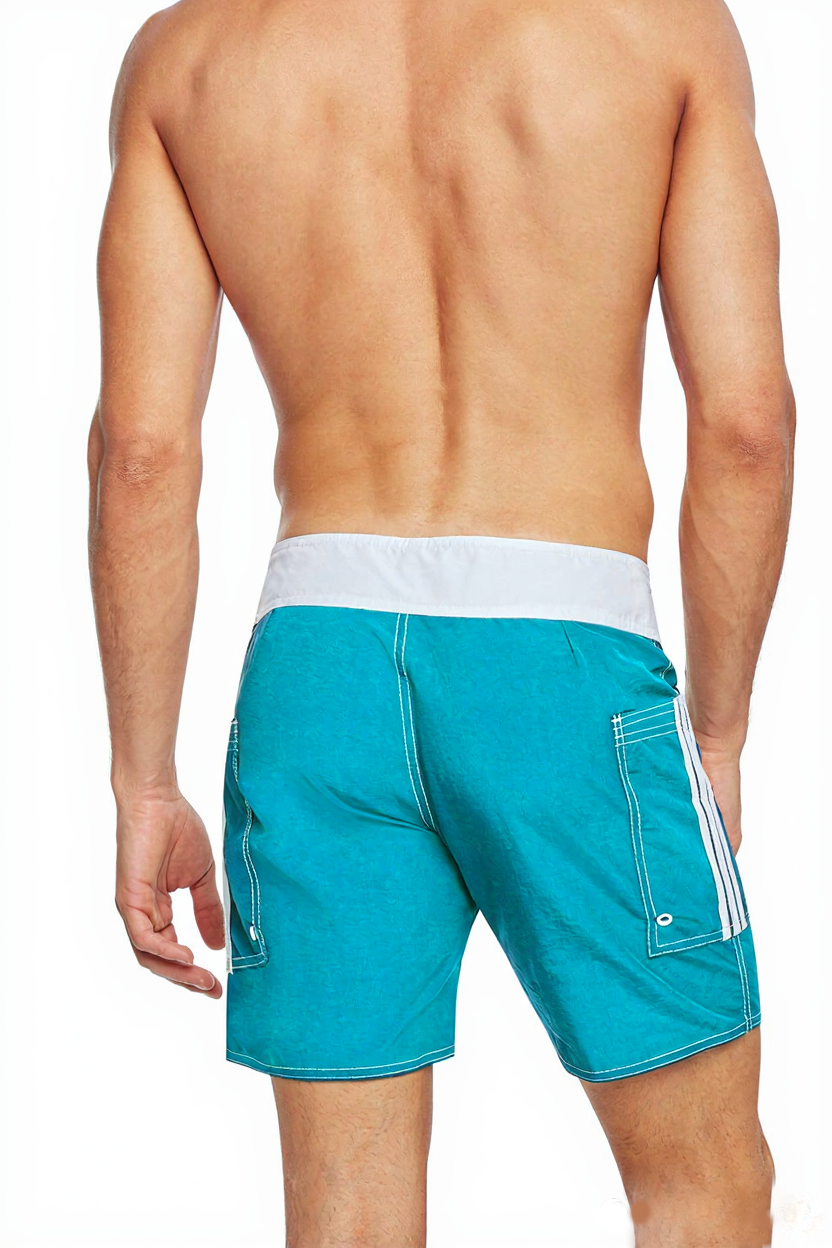 Banded Pocket Board - Turquoise