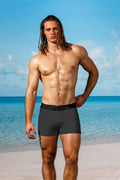 Retro Lycra Swimmer - Charcoal/Blk retro-lycra-swimmer-charcoalblksauvage-swimwear-mens-5190010
