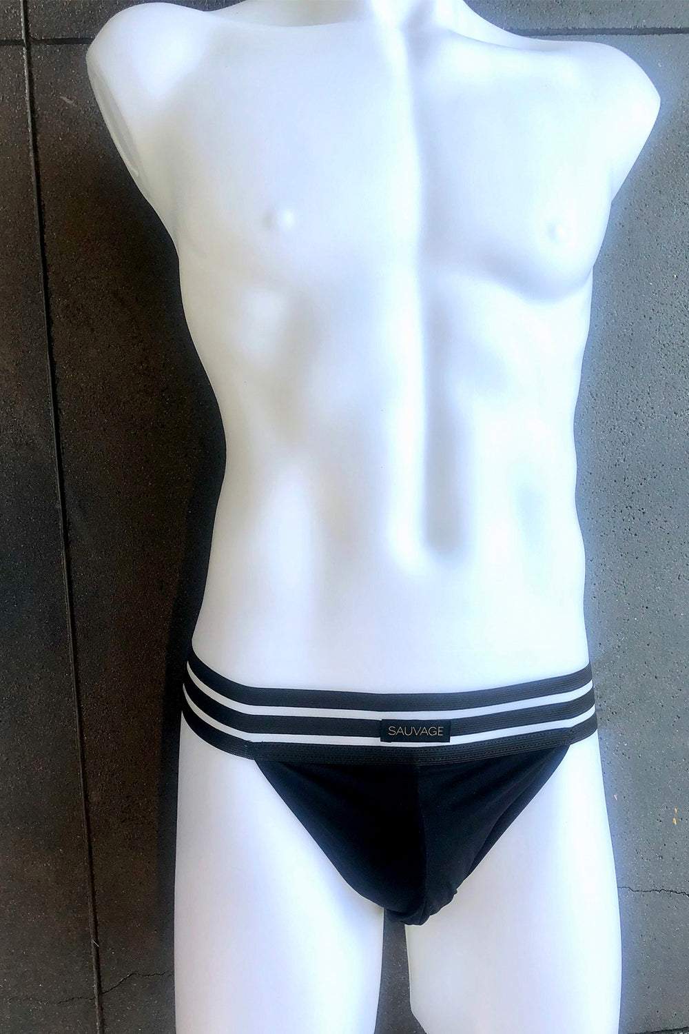 Sheer Stripe Brief - Multiple Colors - Sauvage