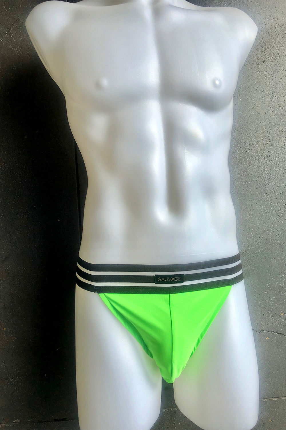 Sheer Stripe Brief - Multiple Colors - Sauvage