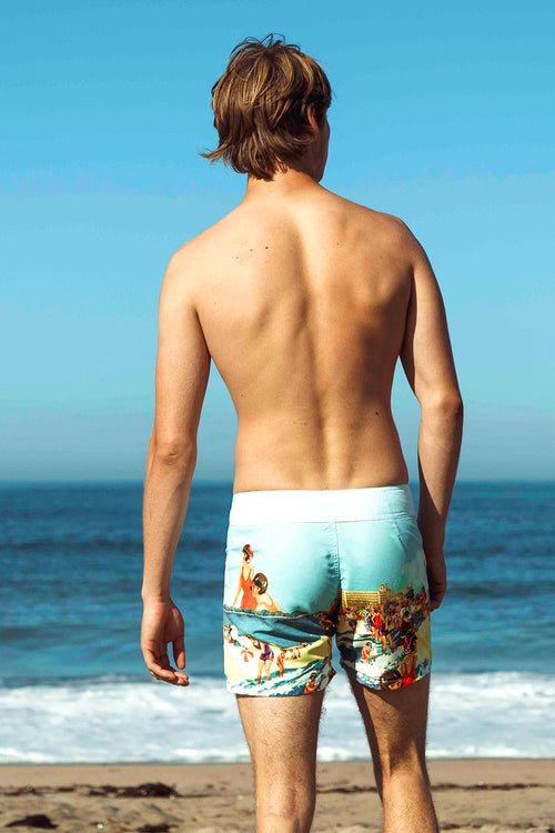 Riviera Photo Surf Short - Sauvage