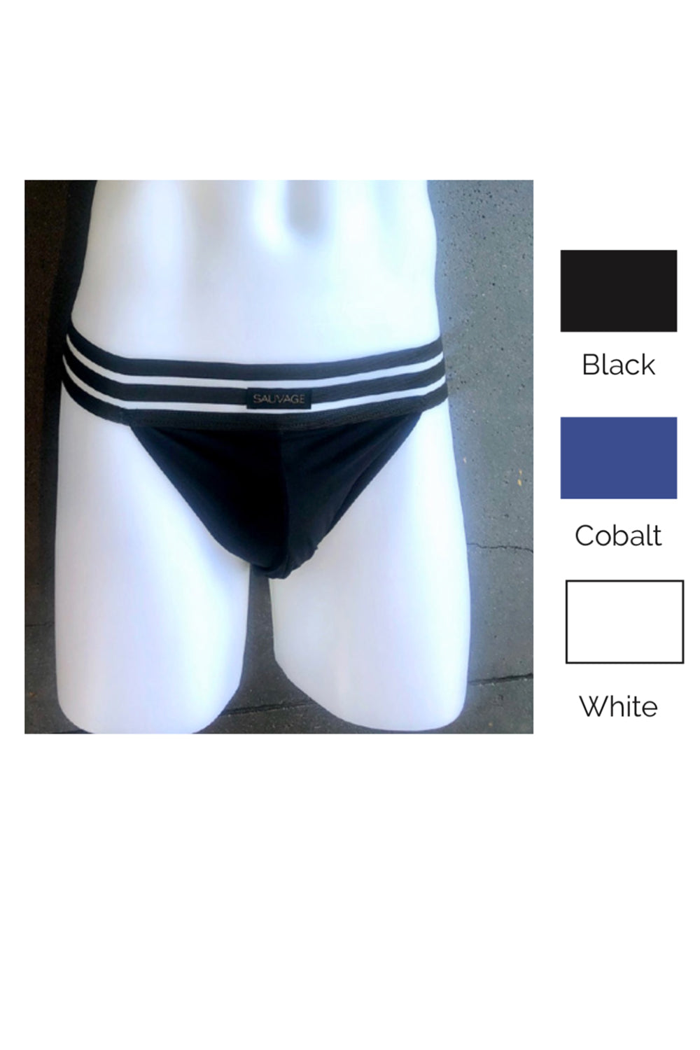 Sheer Stripe Brief - Multiple Colors - Sauvage