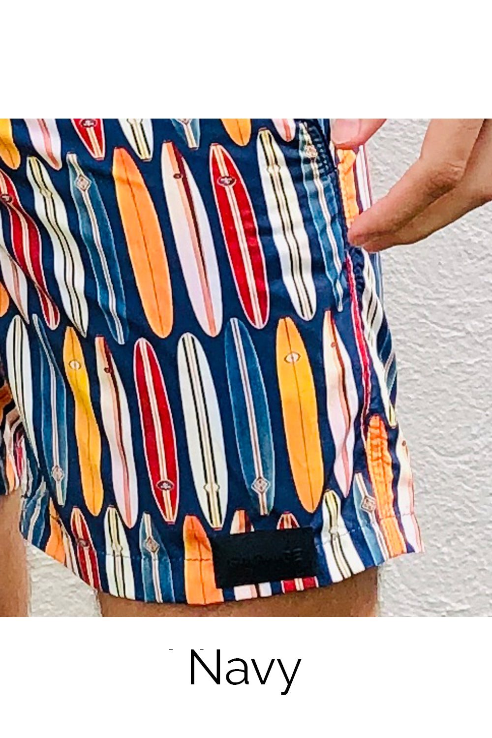 swimsuit model on beach Surfboard Short Surf Shorts - Mango