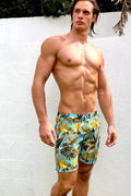 Tropical Palms Pull-on Trunks tropical-palms-pull-on-trunkssauvage-swimwear-mens-4044633